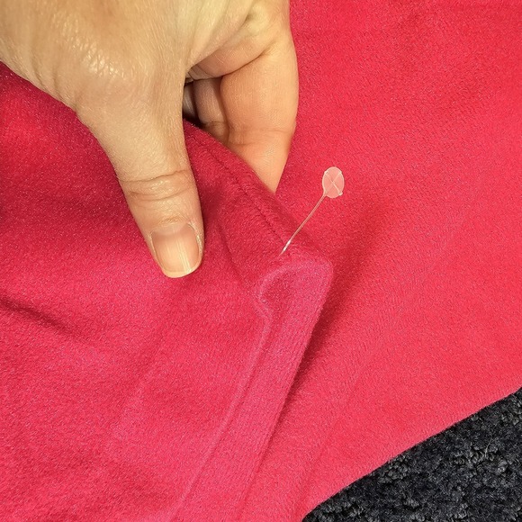 Carriage Court NWOT VTG Long Zip Robe Housecoat Nightgown USA Grannycore Pink M - Picture 5 of 11